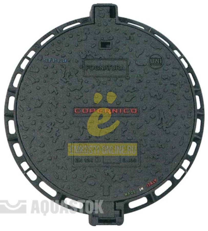 Copernico 750 T - КАНАЛИЗАЦИОННЫЙ ЛЮК ЧУГУННЫЙ ТЯЖЕЛЫЙ
